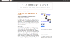 Desktop Screenshot of docentdepot.blogspot.com