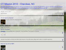 Tablet Screenshot of ctmission2010.blogspot.com