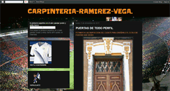 Desktop Screenshot of carpinteriaramirezvega.blogspot.com