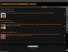 Tablet Screenshot of carpinteriaramirezvega.blogspot.com