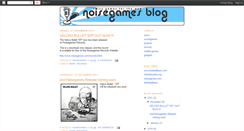 Desktop Screenshot of noisegames.blogspot.com