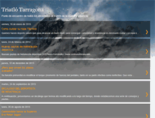 Tablet Screenshot of clubtriatlontarragona.blogspot.com