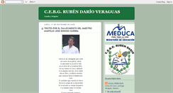 Desktop Screenshot of escuelarubendarioveraguas.blogspot.com