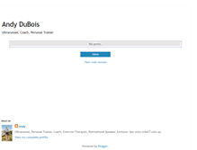 Tablet Screenshot of andydubois.blogspot.com
