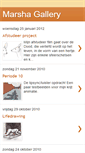 Mobile Screenshot of marshagallery.blogspot.com