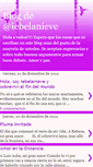 Mobile Screenshot of blogdelamitoteraiebelanieve.blogspot.com