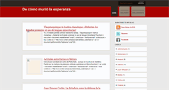 Desktop Screenshot of muertealsistema.blogspot.com