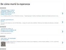 Tablet Screenshot of muertealsistema.blogspot.com