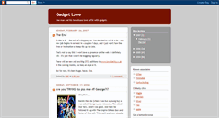 Desktop Screenshot of gadgetlove.blogspot.com