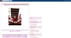 Desktop Screenshot of dreamweaveraromatherapy.blogspot.com