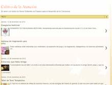 Tablet Screenshot of cultivodelaatencion.blogspot.com