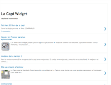 Tablet Screenshot of capi-widget.blogspot.com