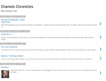 Tablet Screenshot of chamoischronicles.blogspot.com
