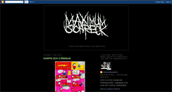 Desktop Screenshot of maximumschreck.blogspot.com