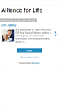 Mobile Screenshot of allianceforlife.blogspot.com