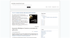 Desktop Screenshot of geib-noticias.blogspot.com