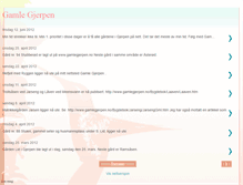 Tablet Screenshot of gamlegjerpen.blogspot.com