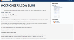Desktop Screenshot of mccpioneersblog.blogspot.com