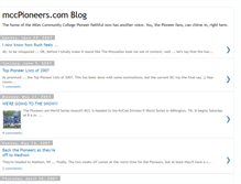 Tablet Screenshot of mccpioneersblog.blogspot.com