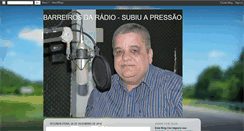 Desktop Screenshot of barreirosradio.blogspot.com
