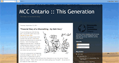 Desktop Screenshot of mccothisgeneration.blogspot.com