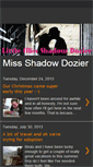 Mobile Screenshot of missshadowdozier.blogspot.com