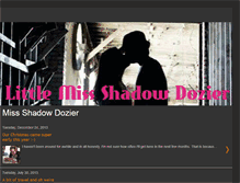 Tablet Screenshot of missshadowdozier.blogspot.com