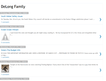 Tablet Screenshot of delongfamilyrocks.blogspot.com