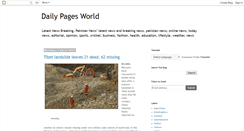 Desktop Screenshot of dailypageworldweb.blogspot.com