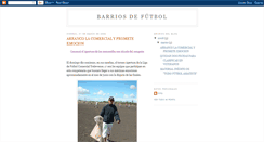 Desktop Screenshot of barriosdefutbol.blogspot.com