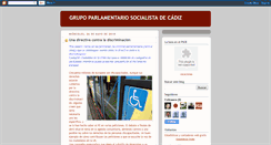 Desktop Screenshot of gpsocialistacadiz.blogspot.com