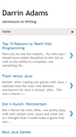 Mobile Screenshot of darrinadams.blogspot.com
