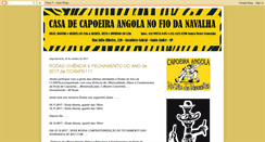 Desktop Screenshot of capoeiranofiodanavalha.blogspot.com