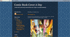 Desktop Screenshot of comicbookcoveraday.blogspot.com