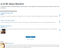 Tablet Screenshot of beauforttime.blogspot.com