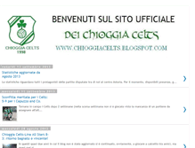 Tablet Screenshot of chioggiacelts.blogspot.com