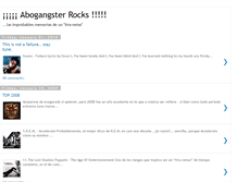Tablet Screenshot of abogangstersrocks.blogspot.com