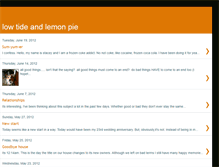 Tablet Screenshot of lowtideandlemonpie.blogspot.com