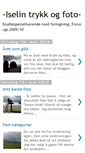 Mobile Screenshot of iselintrykkogfoto.blogspot.com