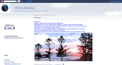 Desktop Screenshot of ciberjuristas.blogspot.com