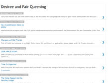 Tablet Screenshot of eriecofairqueen08.blogspot.com