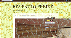 Desktop Screenshot of escolafamiliaagricolapaulofreire.blogspot.com