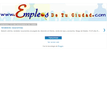 Tablet Screenshot of chiqui-empleos.blogspot.com