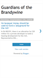 Mobile Screenshot of guardiansofthebrandywine.blogspot.com