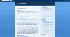 Desktop Screenshot of iklanikan.blogspot.com