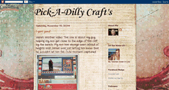 Desktop Screenshot of pickadillycrafts.blogspot.com