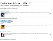 Tablet Screenshot of escultoralvesdesousa.blogspot.com