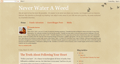 Desktop Screenshot of neverwateraweed.blogspot.com