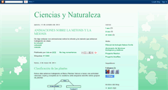 Desktop Screenshot of lola-cienciasynaturaleza.blogspot.com