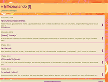Tablet Screenshot of inflexionando.blogspot.com